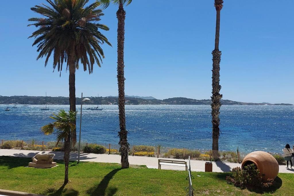 Front De Mer - Emplacement Prise - T2 Moderne Et Climatise - Tout A Pied Bandol Luaran gambar
